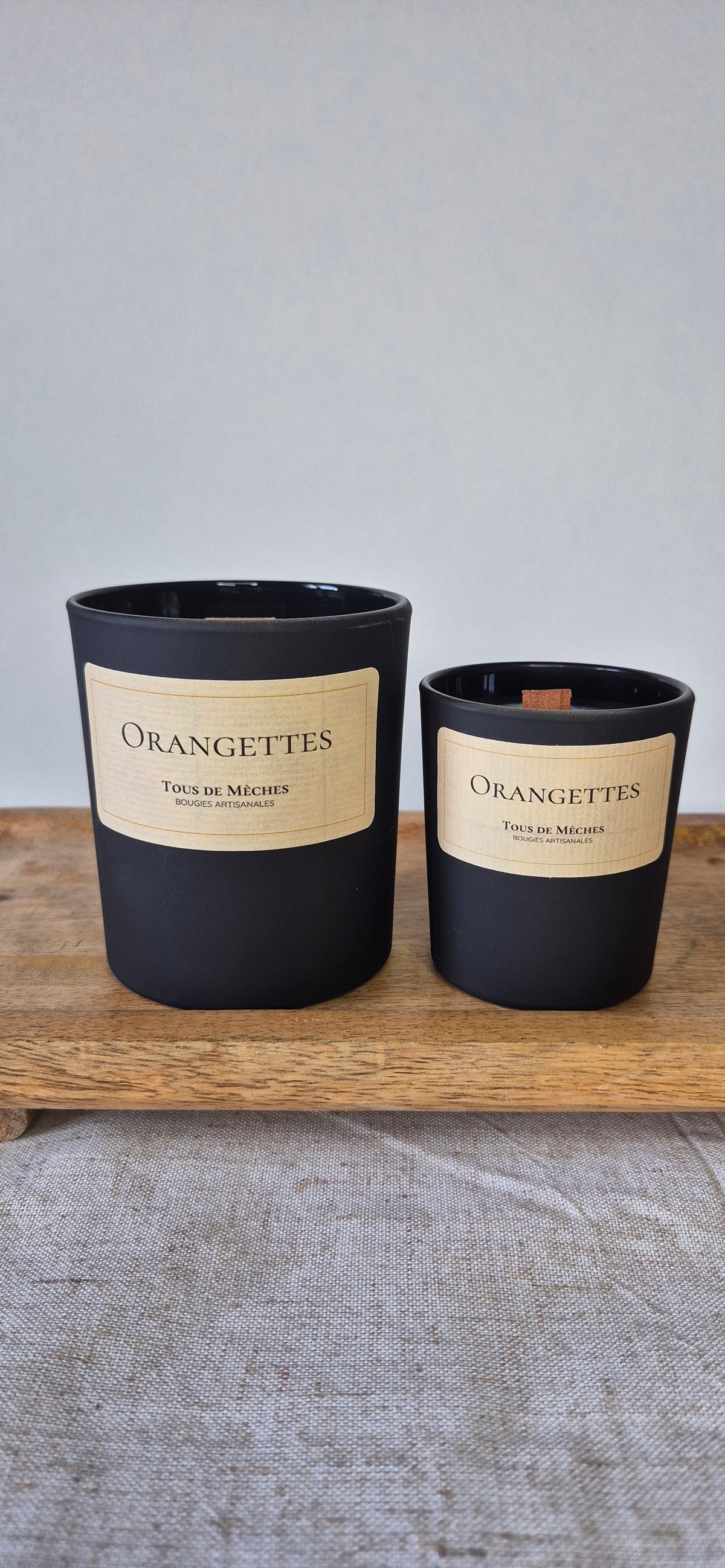 Orangettes - Bougie ±70gr