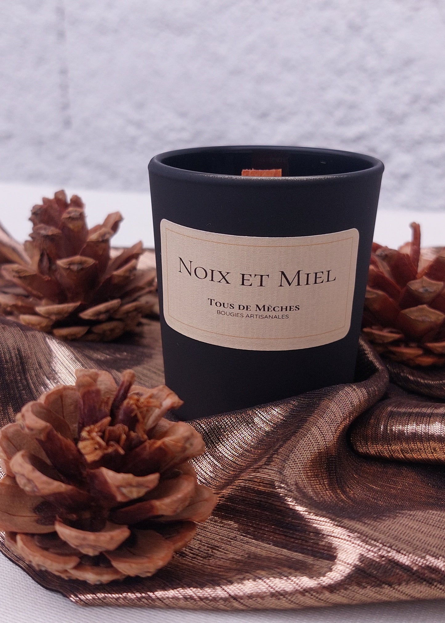 Noix et Miel - Bougie ±70gr