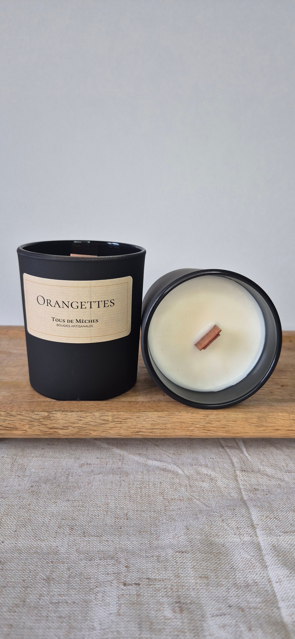 Orangettes - Bougie ±160gr