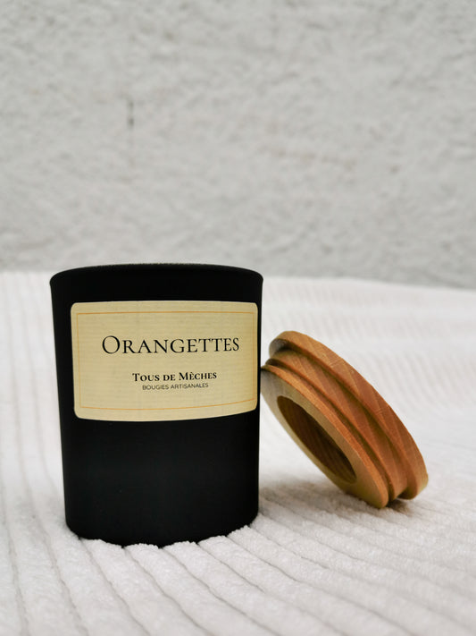 Orangettes - Bougie ±160gr