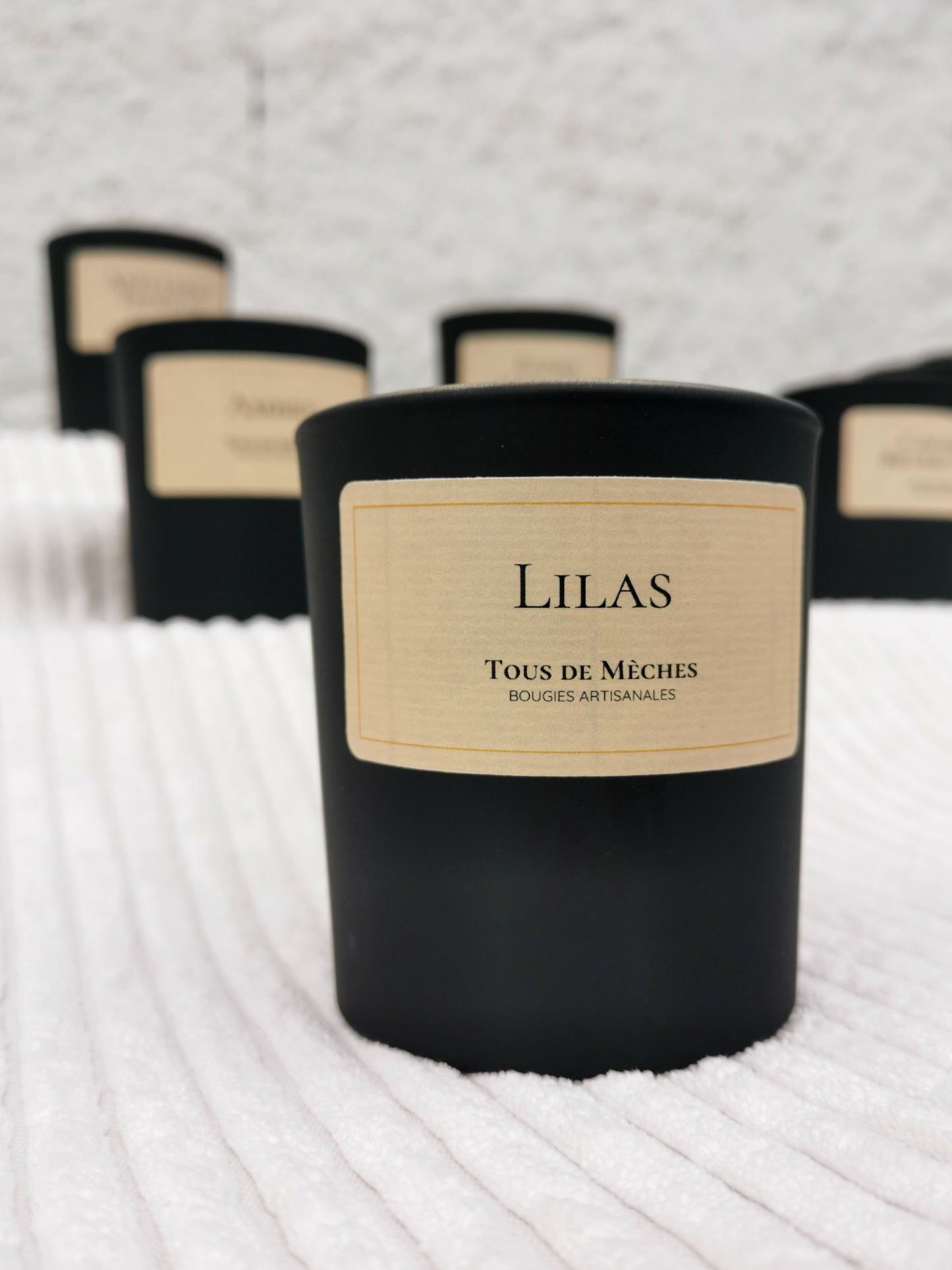 Lilas - Recharge pour bougie ±160gr