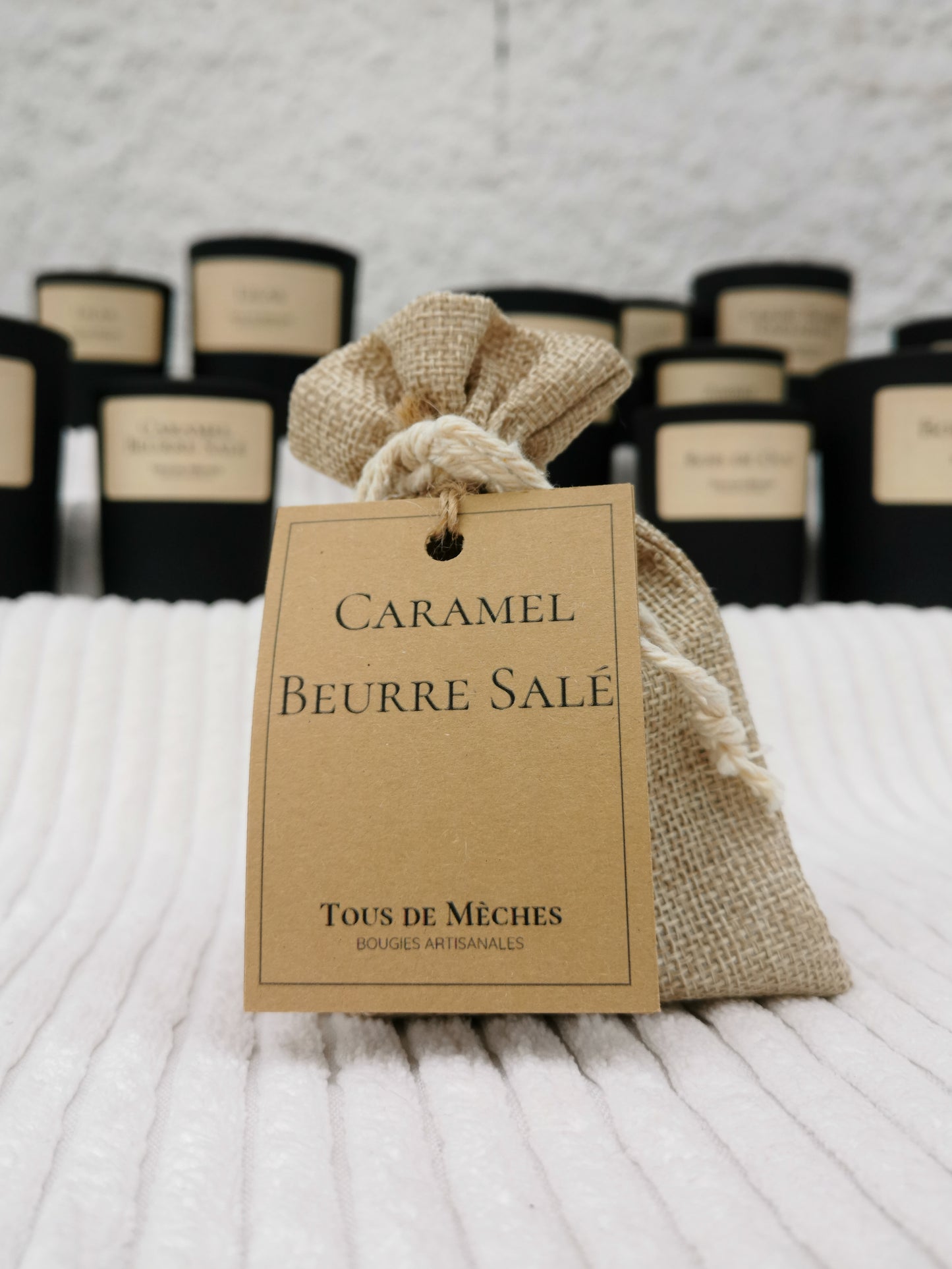 Caramel Beurre Salé - Recharge pour bougie ±70gr