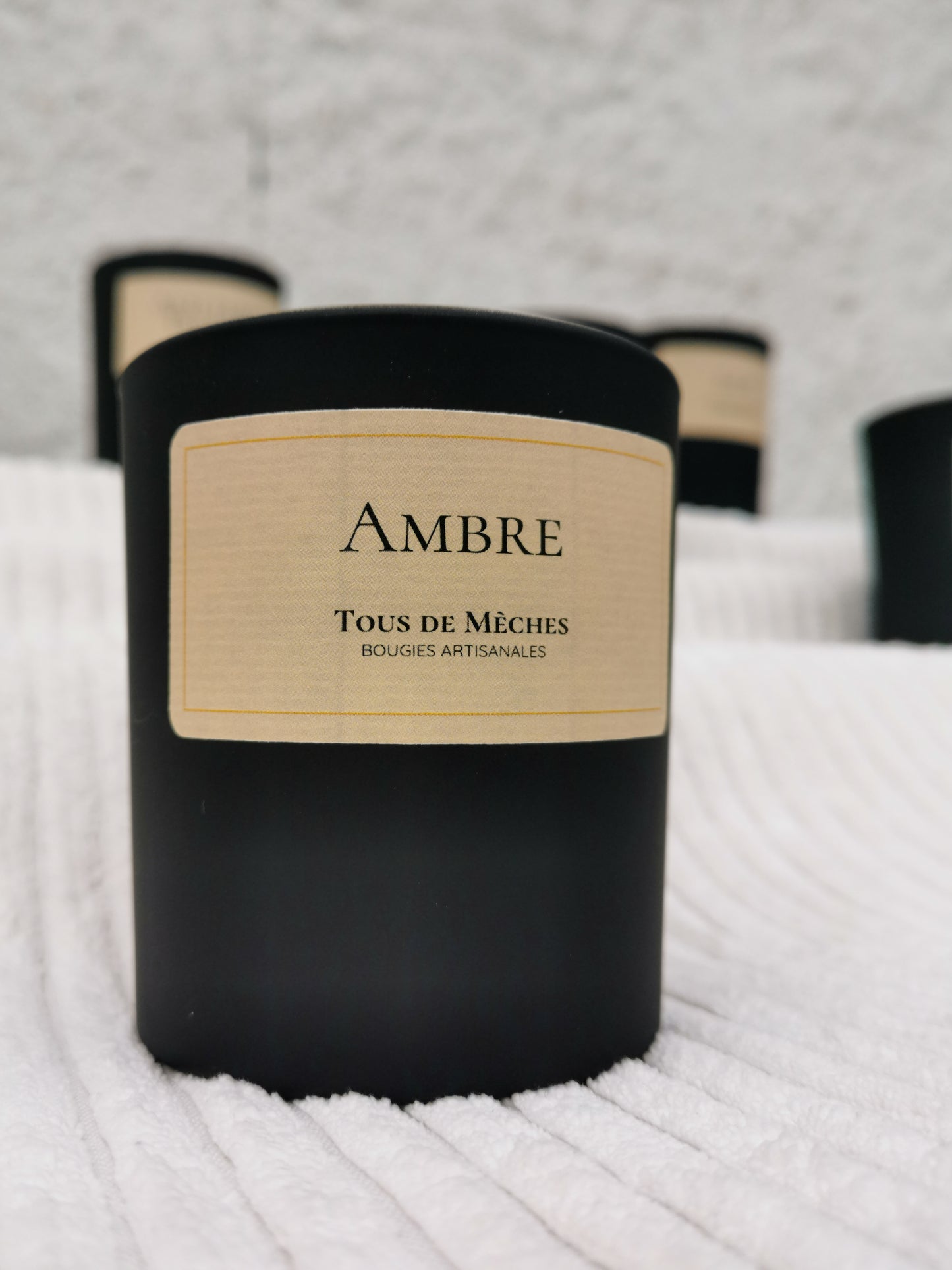 Ambre - Recharge pour bougie ±160gr