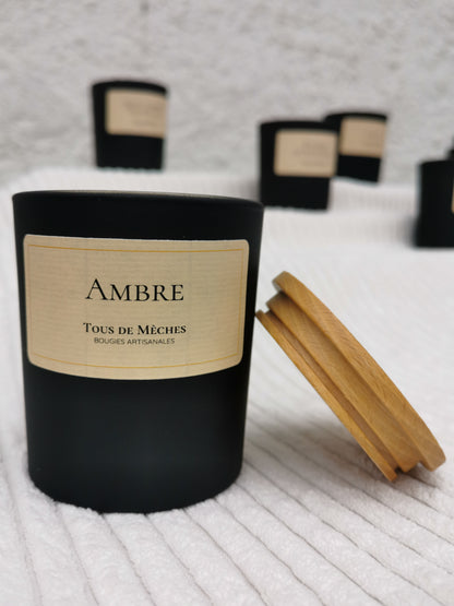 Ambre - Bougie ±160gr