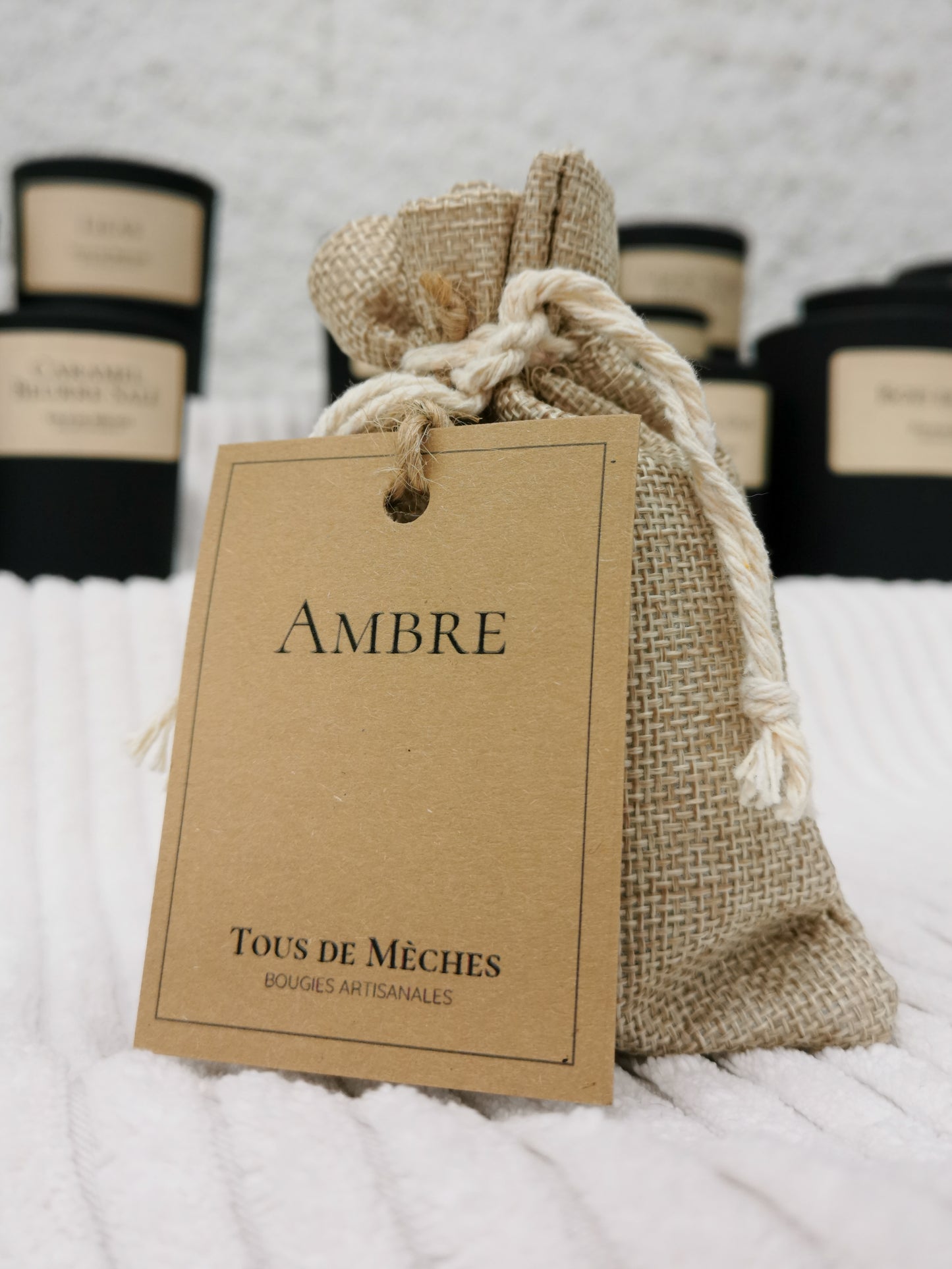 Ambre - Recharge pour bougie ±70gr