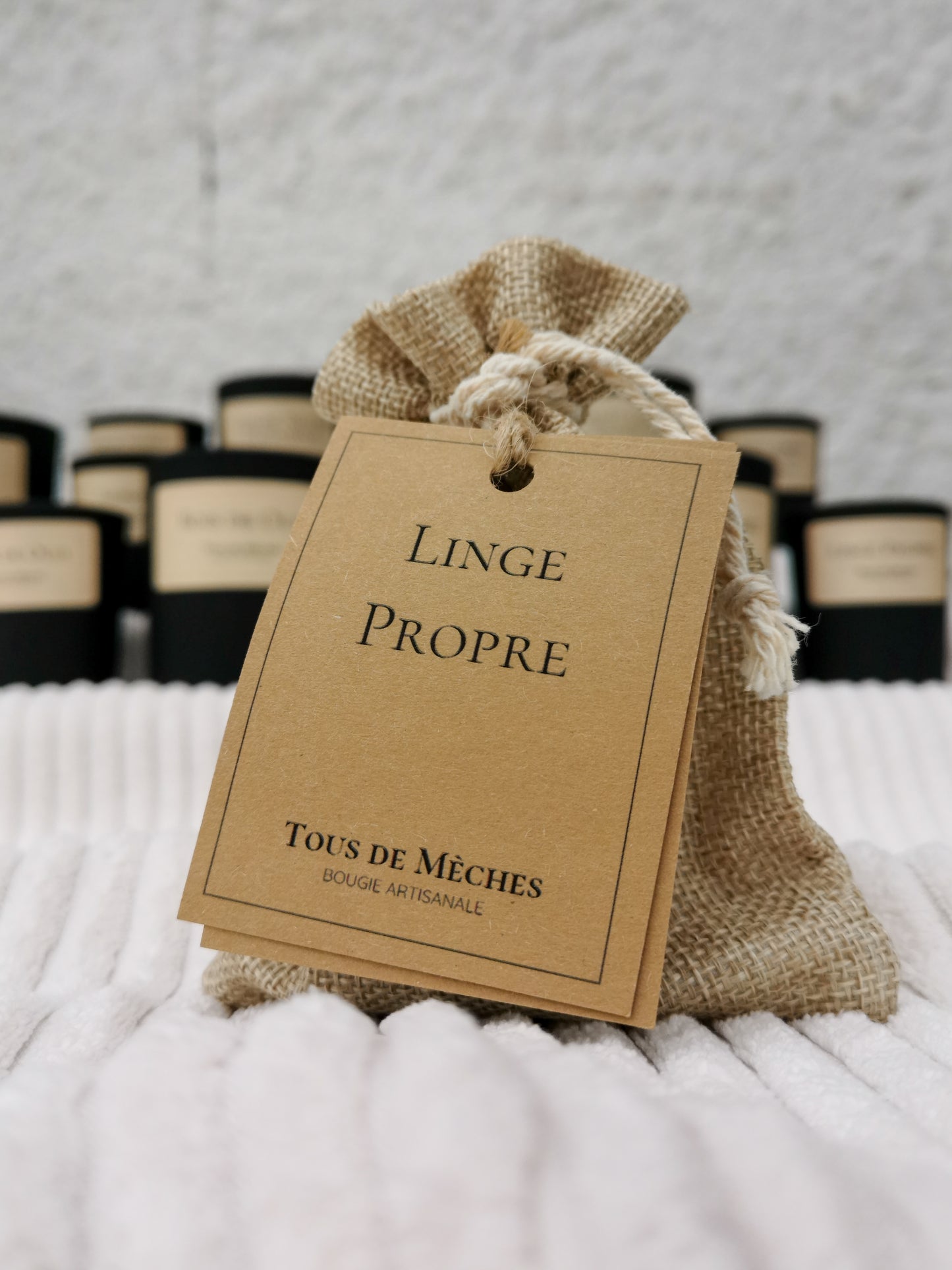 Linge propre - Recharge pour bougie ±70gr